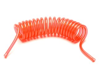 Pichler Spiral Fuel Tube - 5.0mm stretched length 2m - red