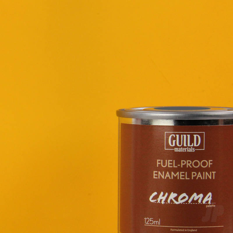 Matt Enamel Fuel-Proof Paint Chroma Cub Yellow (125ml Tin)