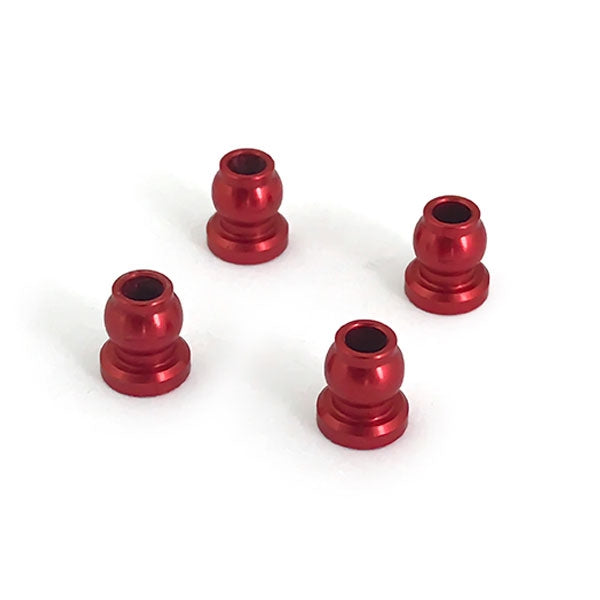 GMADE ALUMINIUM SHOCK UPPERBALL 6x8.5MM RED (4) ZERO/G/XD