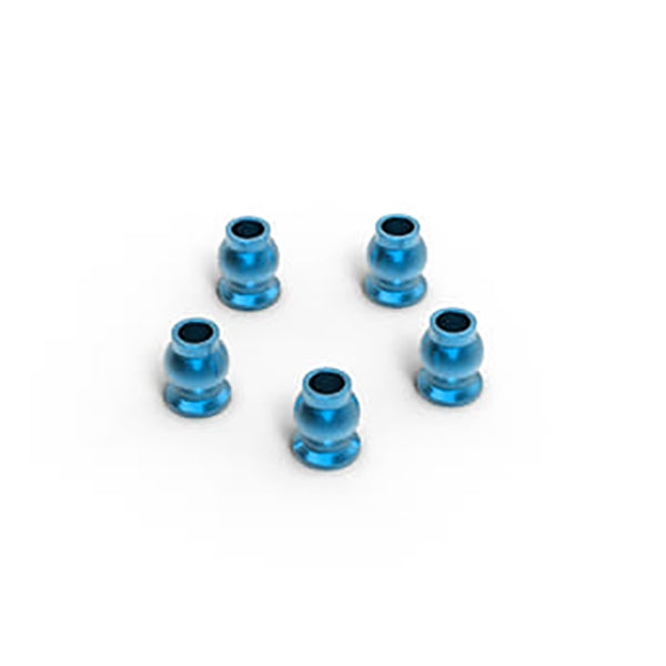 GMADE ALUMINIUM SHOCK END BALL5.8 x 7.3mm BLUE (5)