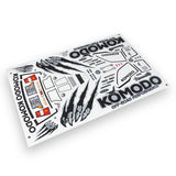 GMADE KOMODO DECAL SHEET