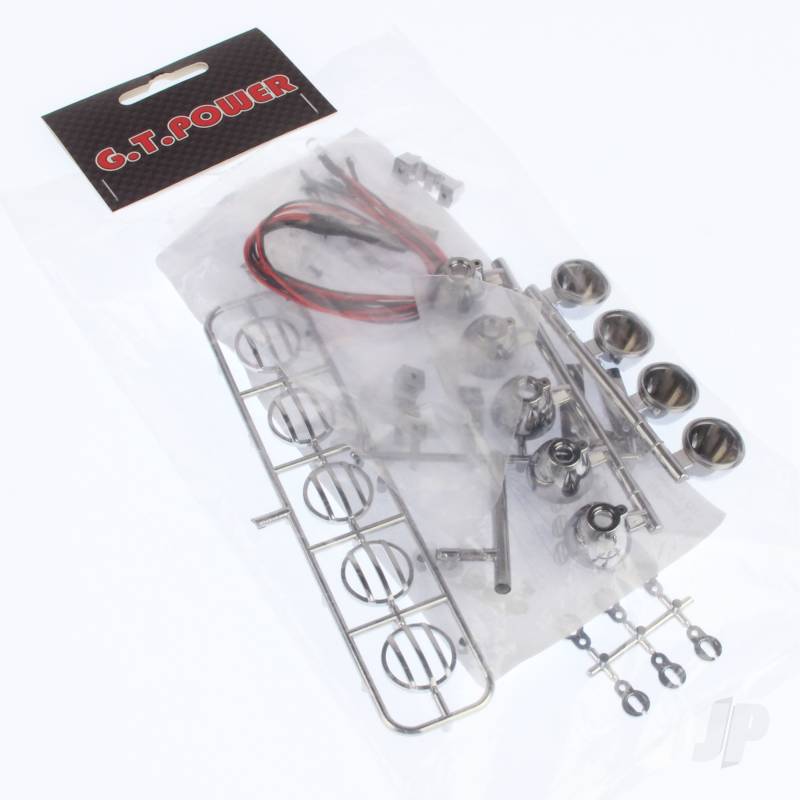 GT Power LED Crawler Light Bar Set (Electroplate)