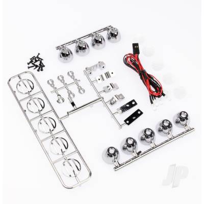 GT Power LED Crawler Light Bar Set (Electroplate)