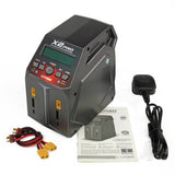 GT Power X2 Pro 2x100W (AC) / 2x200W (DC) 12A Intelligent Charger / Discharger (UK)