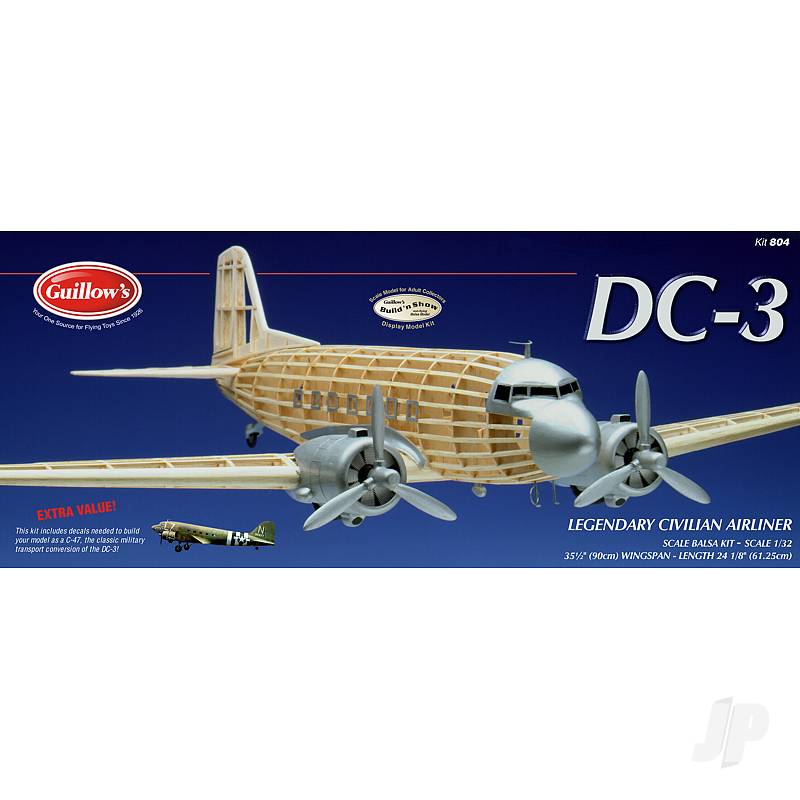 Guillow Douglas DC-3 kit
