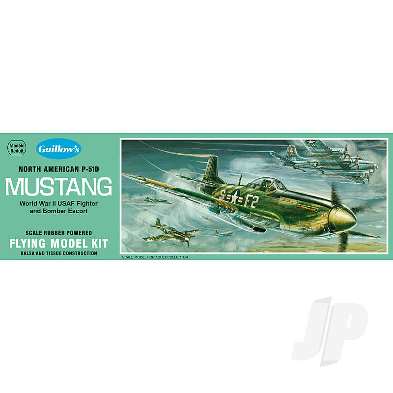 Guillow Balsa Mustang Kit