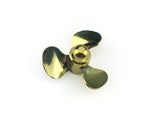 Brass Propeller (Classic) 3 Blade 20mm M4 LH