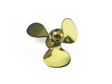 Brass Propeller (Classic) 3 Blade 30mm M4 RH