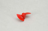 2 Bladed 35mm Waterscrew  Red Nylon M4 LH