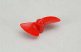 2 Bladed 50mm Waterscrew  SR Red Nylon M4 LH