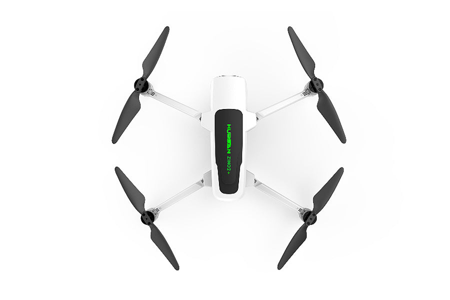 HUBSAN ZINO 2+ FOLDING DRONE W/STORAGE BAG & EXTRA BATTERY