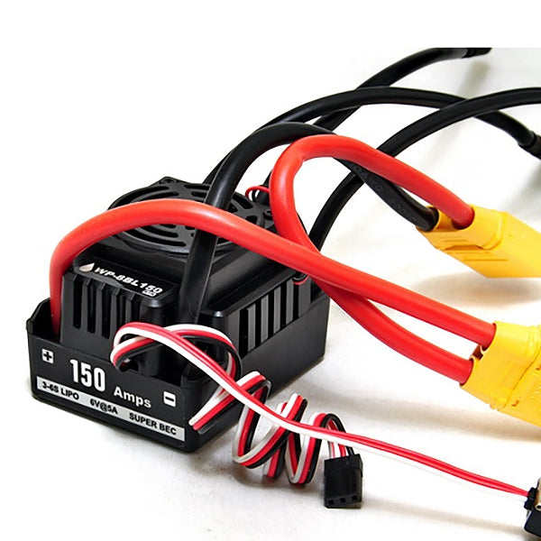 HOBAO HYPER MT SPORT PLUS II1/8 150A WATERPROOF ESC (XT90)