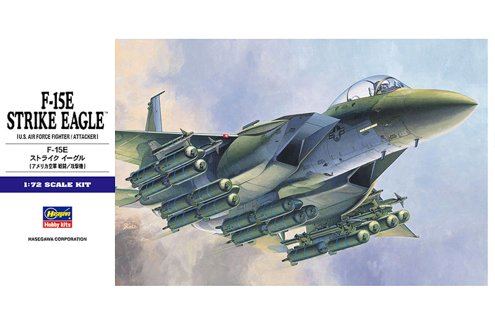 Hasegawa 1:72 F-15E Strike Eagle Kit HAE10