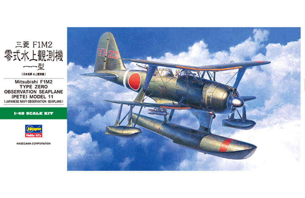 Plastic Kit Hasegawa 1:48 Scale Mitsubishi F1M2 Type Zero HAJT96