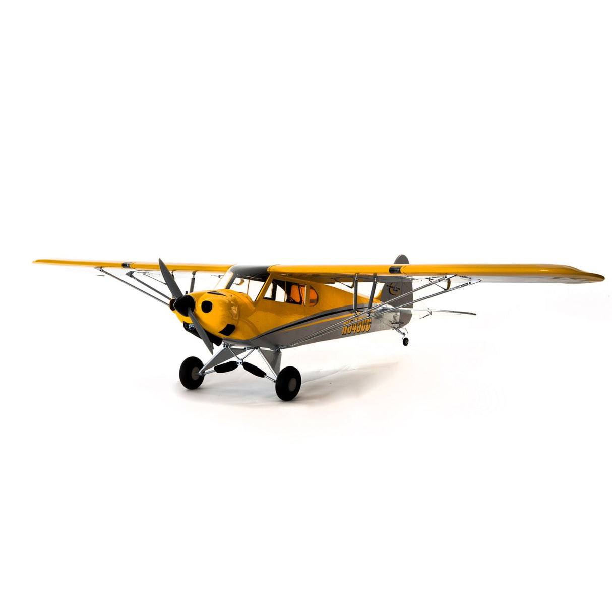 Hangar 9 Carbon Cub 15cc ARF (Bundle With 1/5 Scale Floats & 25% J-3 Cub Pilot)