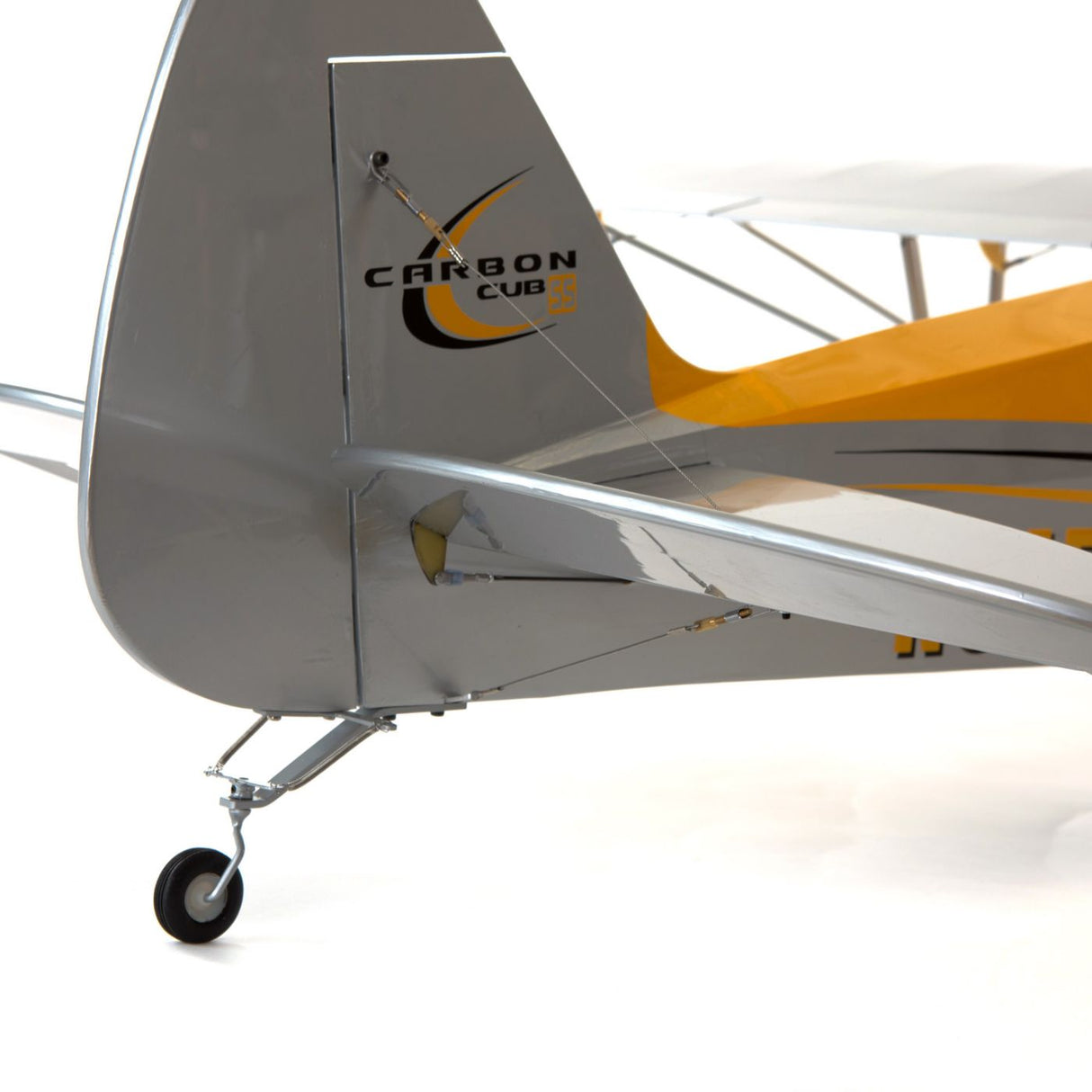 Hangar 9 Carbon Cub 15cc ARF (Bundle With 1/5 Scale Floats & 25% J-3 Cub Pilot)