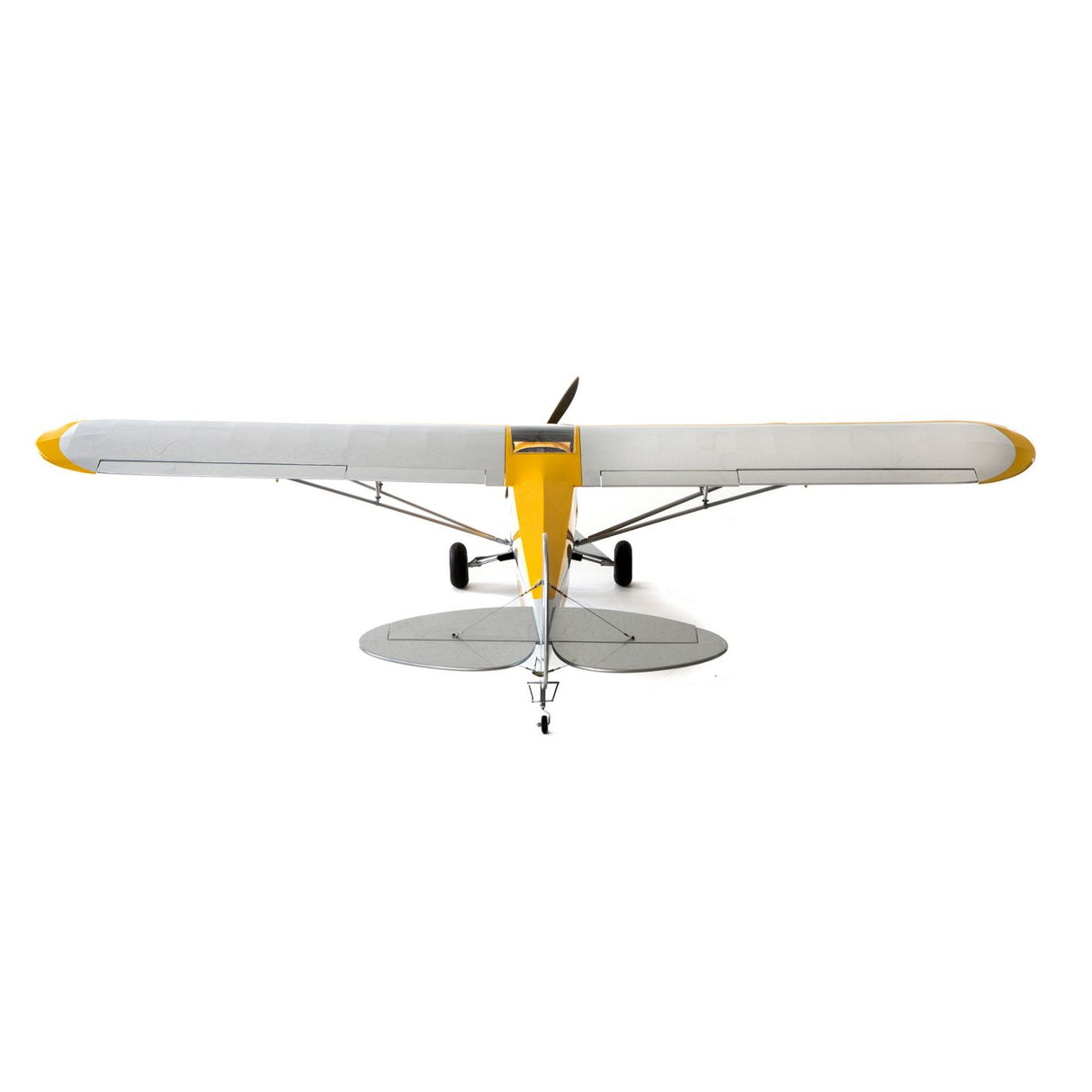 Hangar 9 Carbon Cub 15cc ARF (Bundle With 1/5 Scale Floats & 25% J-3 Cub Pilot)