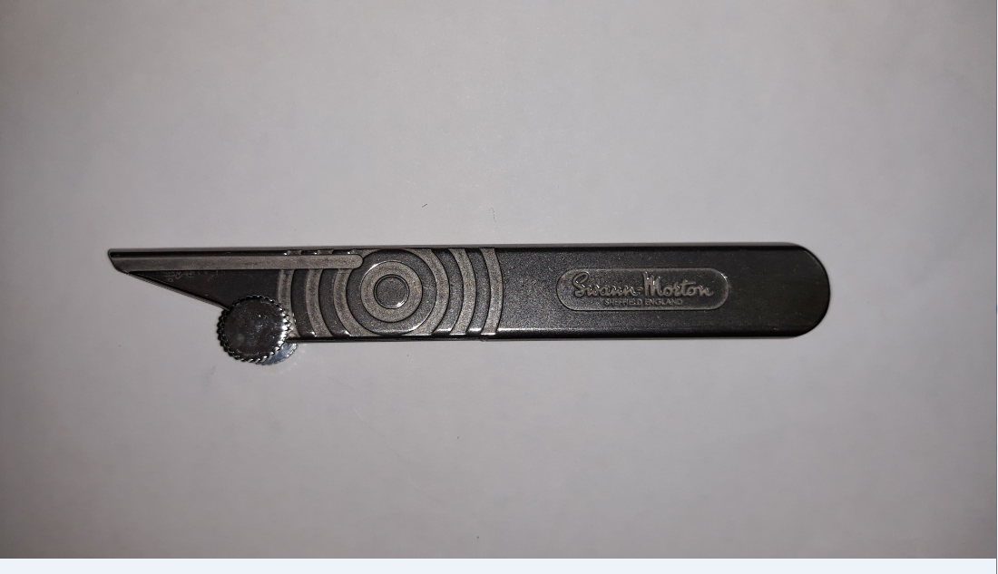 Swann Morton Stainless Craft Tool Handle