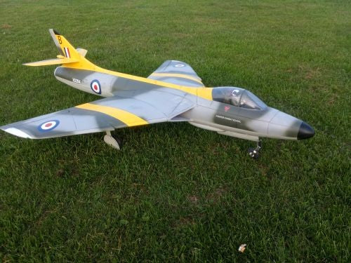 RBC Hawker Hunter 90 MM EDF Balsa Kit