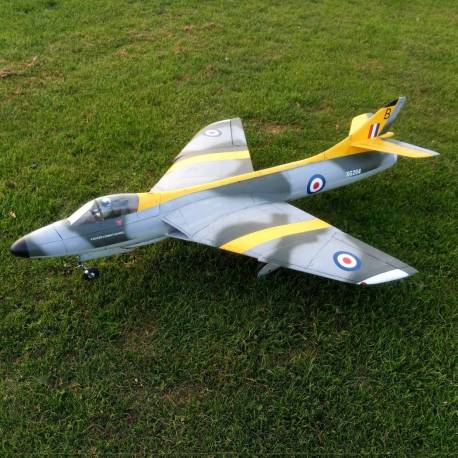 RBC Hawker Hunter 90 MM EDF Balsa Kit