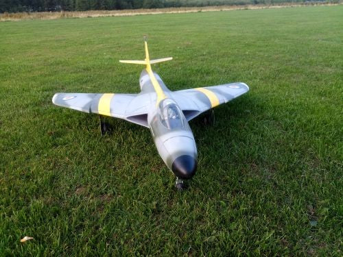 RBC Hawker Hunter 90 MM EDF Balsa Kit