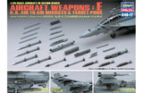 Hasegawa 1/48 U.S Aircraft Weapons E U.S. AIR-TO-AIR MISSILES & TARGET PODS HAX4817