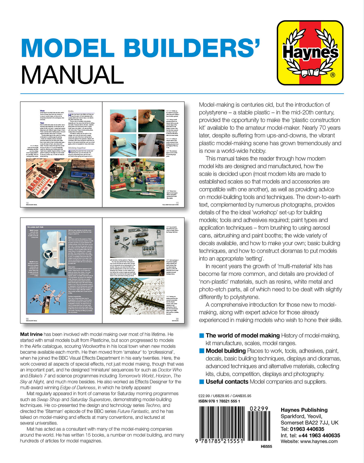 Haynes Model Builders Manual New Book Workshop