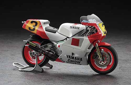Hasegawa HBK3 1:12 Scale Yamaha YZR500 1988 World Champion Eddie Lawson Model Kit