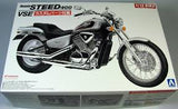 Aoshima 1/12 HONDA STEED 400VSE WITH CUSTOM PARTS 05398