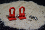 Heavy duty shackle with mounting bracket 1:10