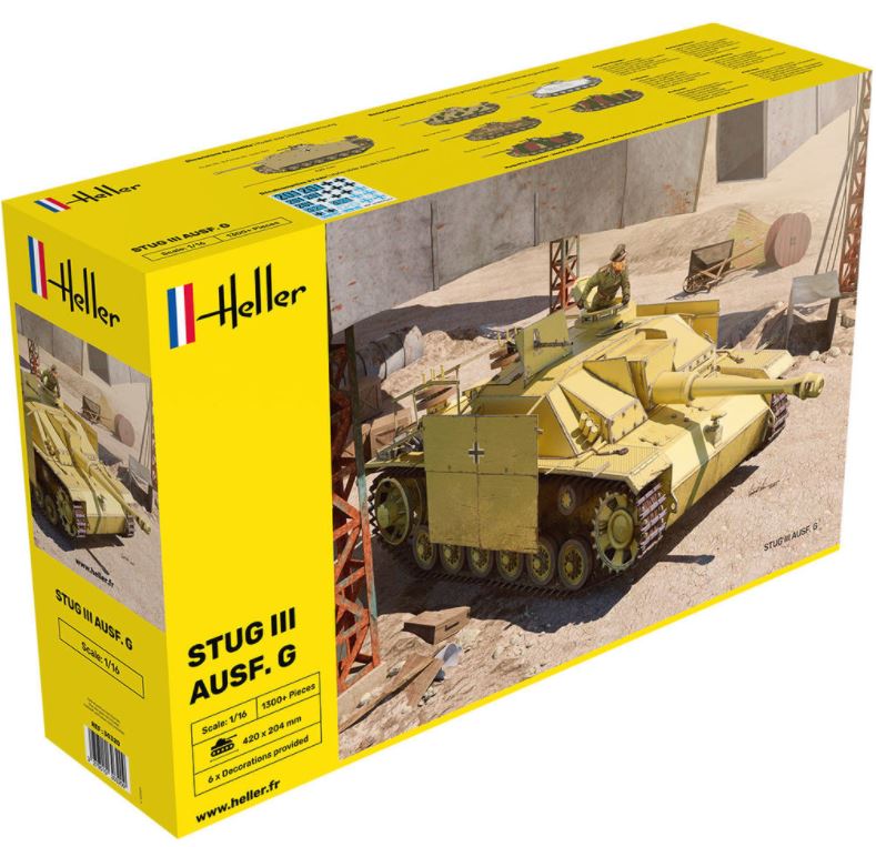 HELLER 1/16 STUG III AUSF G GERMAN ASSUALT GUN 30320