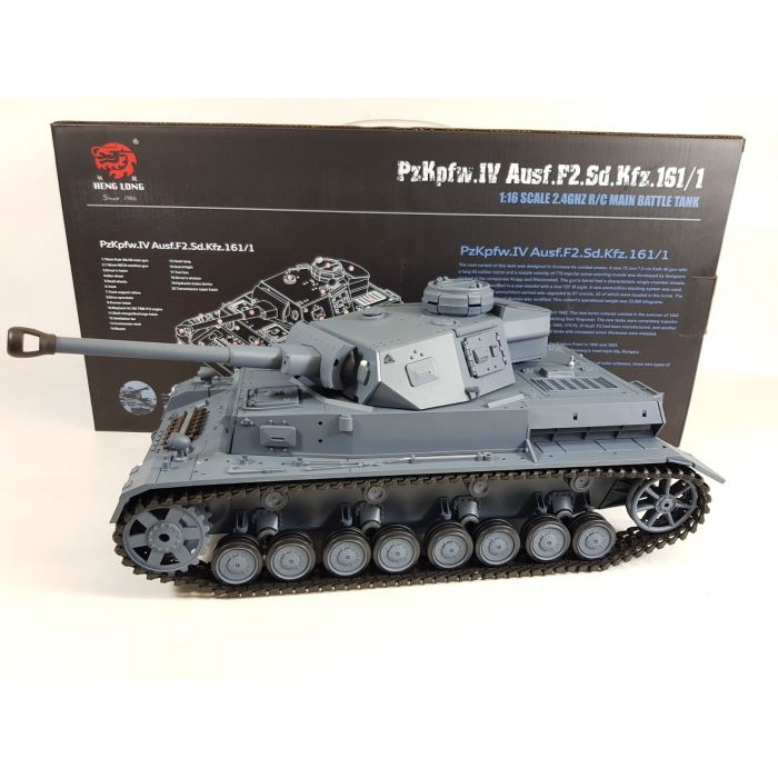 Heng Long 1/16 PZKPFW.IV AUSF with Infrared Battle System (2.4GHz + Shooter + Smoke + Sound + Metal Gearbox)