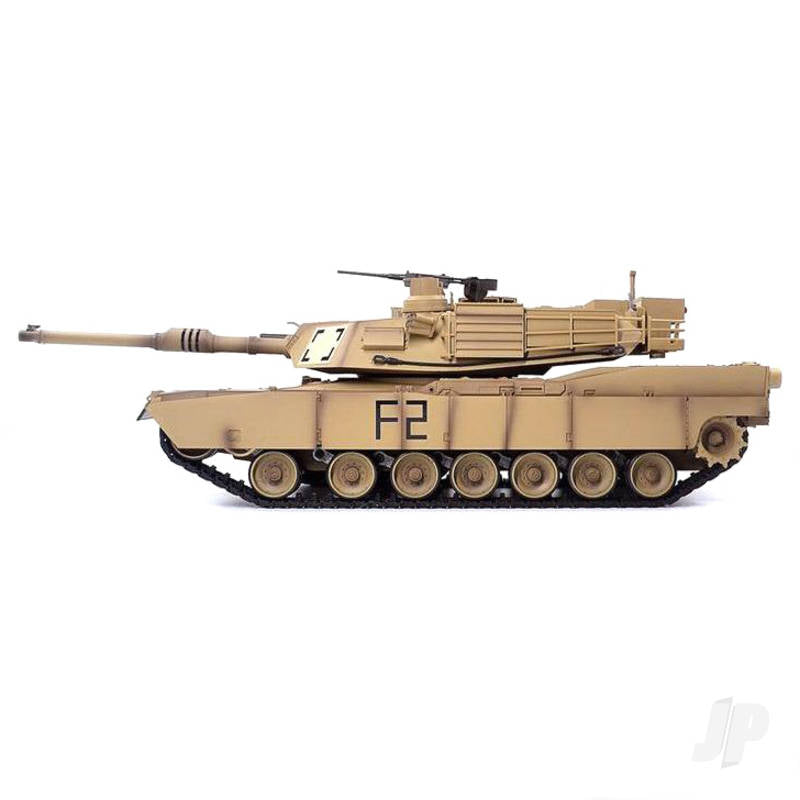 Henglong 1:16 US M1A2 Abrams with Infrared Battle System (2.4GHz + Shooter + Smoke + Sound) HLG3918-1B