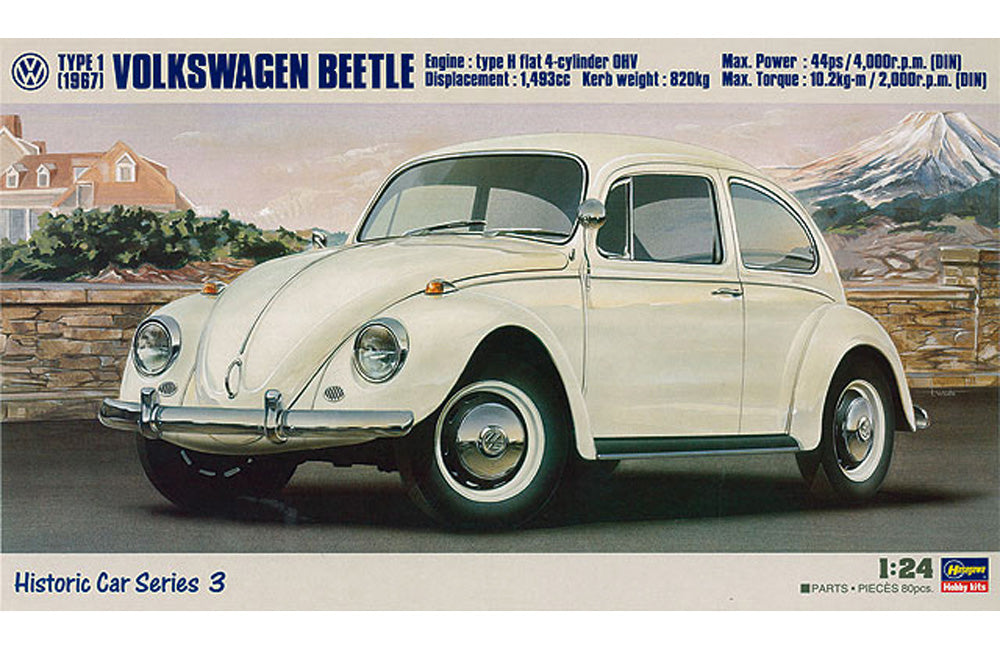 1:24 VW Beetle 1967 Box Of 36