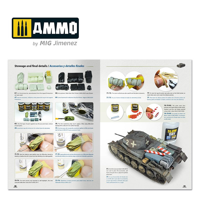 Ammo How to Paint Early WWII German Tanks 1936 - FEB 1943 6037