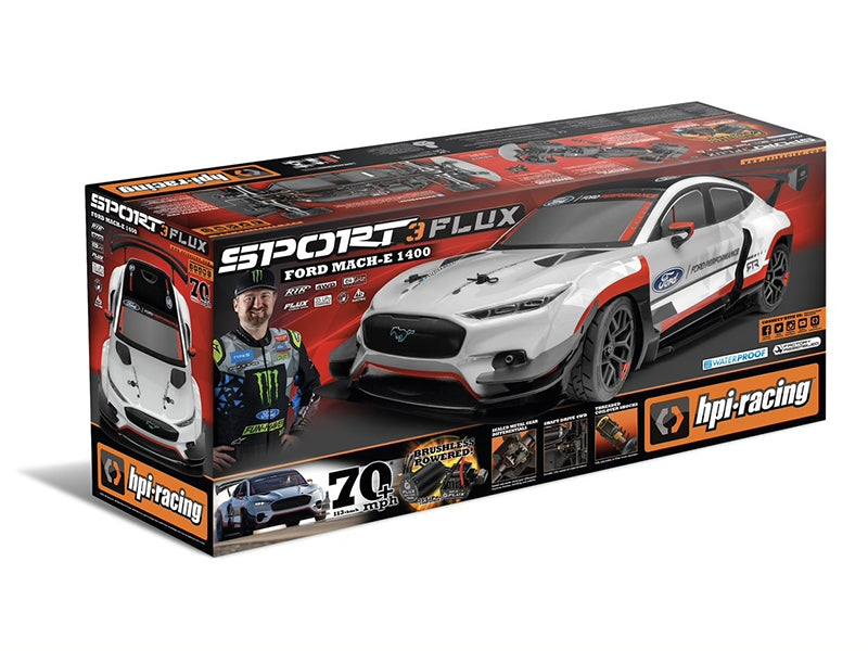 HPI RS4 Sport 3 Flux - Ford Mustang Mach-e 1400 Ready to Run