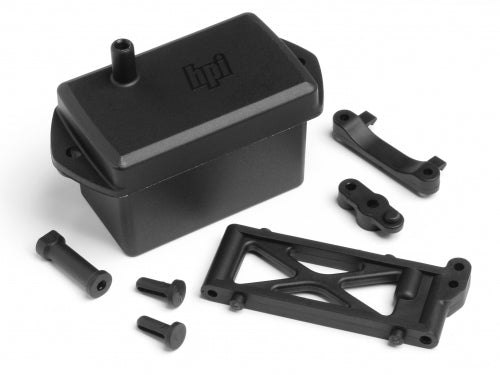 HPI SPARES RECEIVER BOX/UPPER DECK PARTS SET (HPI8)