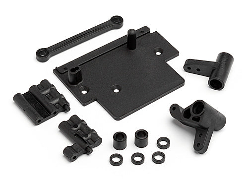 HPI Spares BULLET FLUX ESC PLATE AND STEERING BELLCRANK (HPI6)