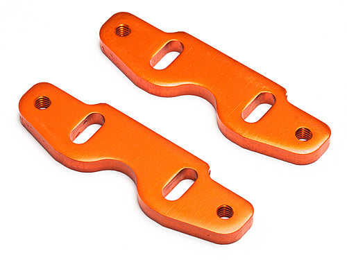 HPI SPARES Engine Mount Adapter 4mm Trophy Series (Orange) (HPI7)