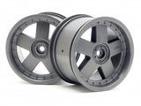 HPI SPARES GT 5 WHEEL GREY (83X56MM/2PCS) (HPI9)