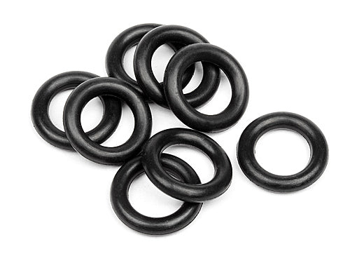 HPI SPARES O RING 6X9.5X1.9MM (BLACK/8PCS) (HPI7)