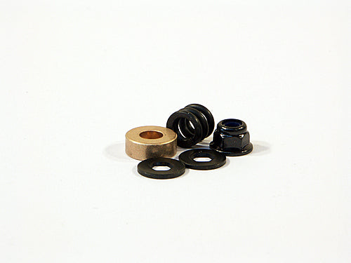 HPI Spares SPRING 4.9X8X7MM AND WASHER 4.3X10X1.0MM (HEX HOLE/BLACK) SET (HPI6)