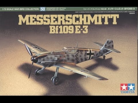 Tamiya 1/72 Messerschmitt Bf109E-3 60750