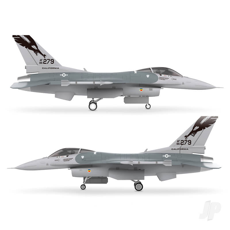 HSD F-16 105mm EDF Foam Jet - Grey Camo (PNP 12S)