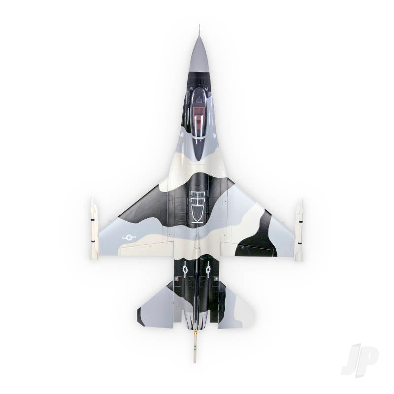 HSD F-16 105mm EDF Foam Jet - Alaska Snow Camo V2 (PNP 12S no turbine included)