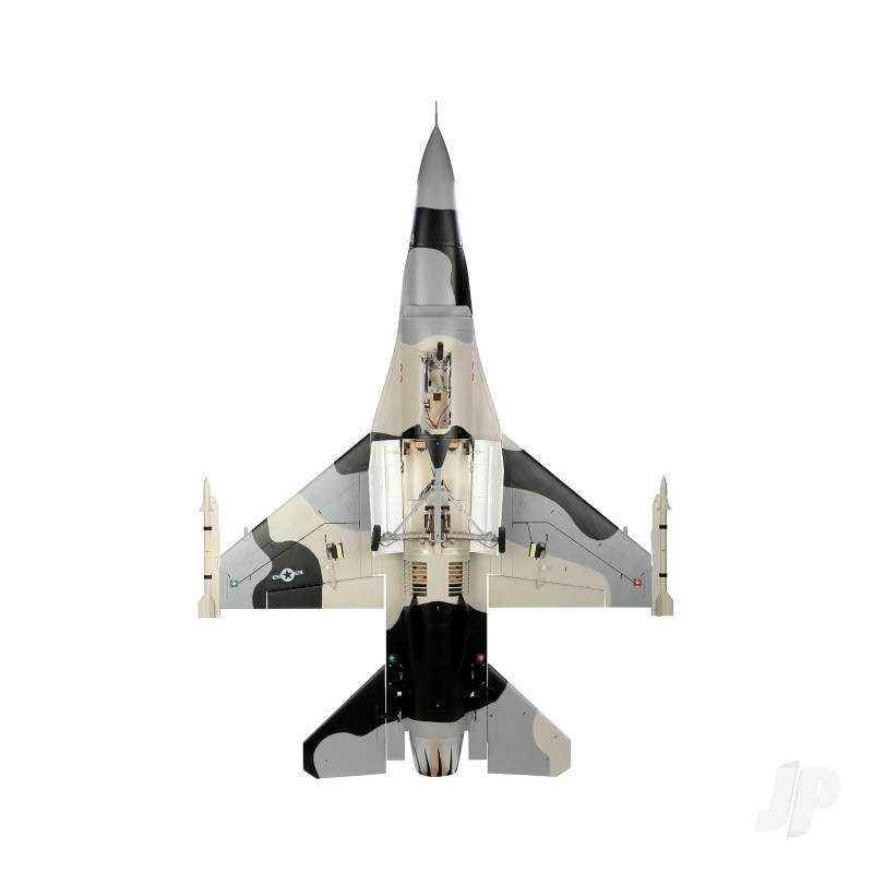 HSD F-16 105mm EDF Foam Jet - Alaska Snow Camo V2 (PNP 12S no turbine included)