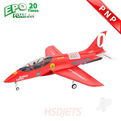 HSD Super Viper 6kg Turbine Foam Jet - Red (PNP + Smoke - no turbine included)