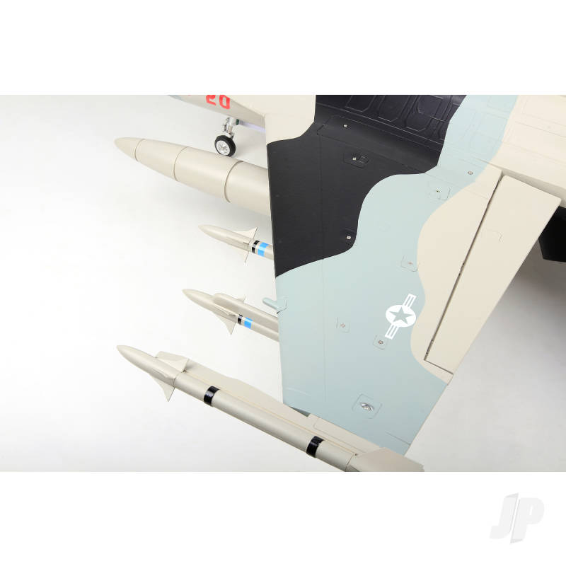 HSD F-16 6kg Turbine Foam Jet - Alaska Snow Camo (PNP - no turbine)