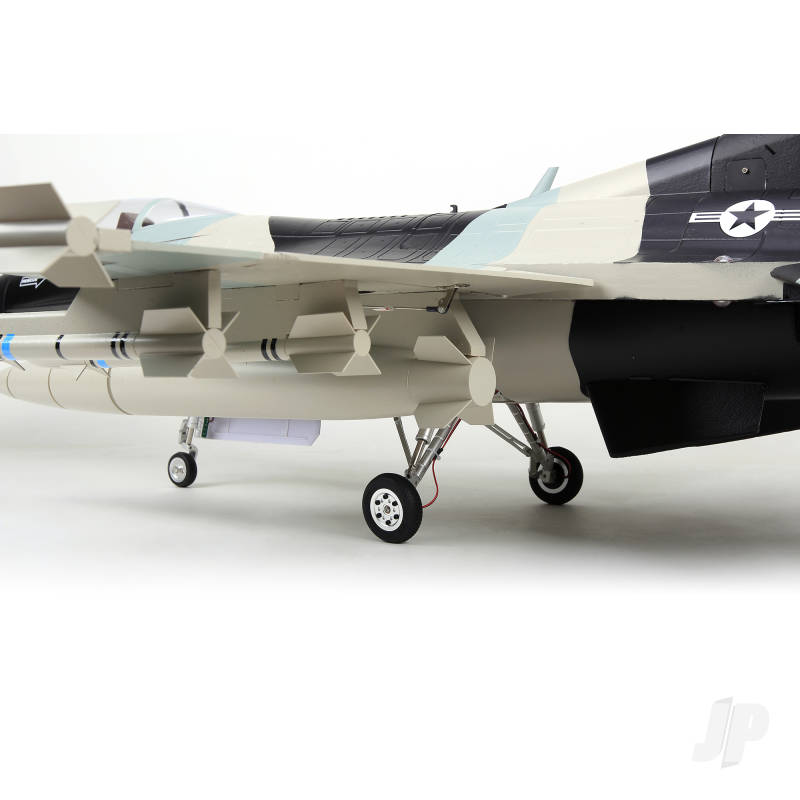 HSD F-16 6kg Turbine Foam Jet - Alaska Snow Camo (PNP - no turbine)