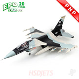 HSD F-16 6kg Turbine Foam Jet - Alaska Snow Camo (PNP - no turbine)